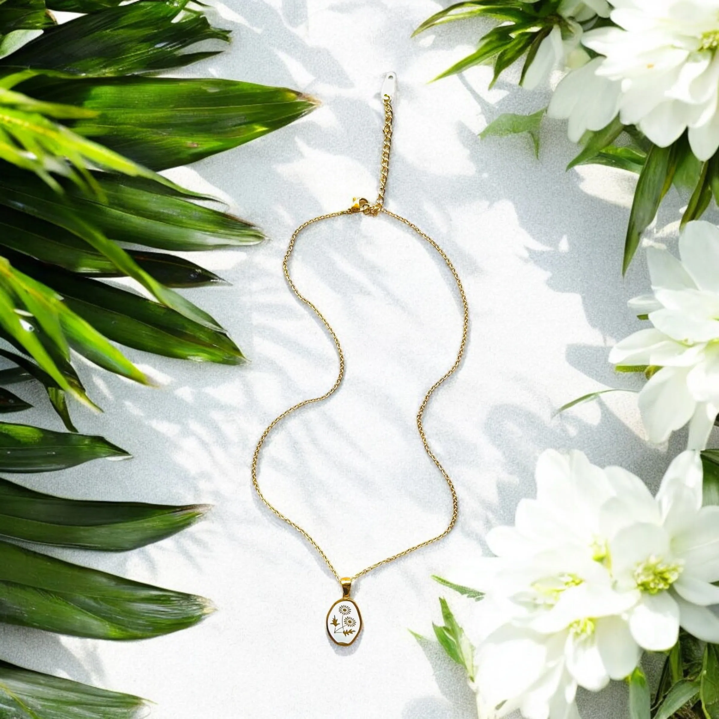 Daisy Bliss - 18K Gold Plated, Waterproof Necklace
