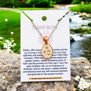 Daisy Bliss - 18K Gold Plated, Waterproof Necklace
